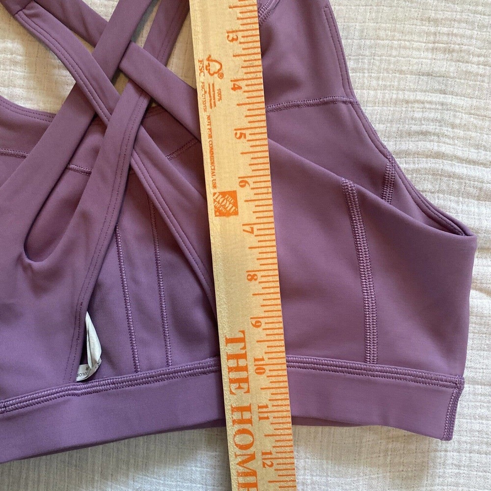 Women's Purple Sports Bra and Leggings Set - Picture 5 of 13